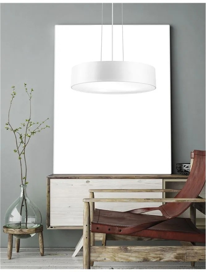 Lustra design modern Ø50cm Finezza alba NVL-550405