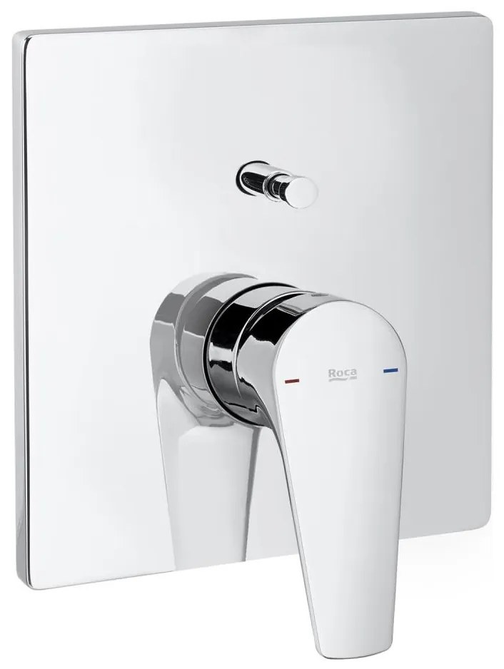 Roca A5A0B90C00 - Baterie de duș încastrată ATLAS, crom lucios