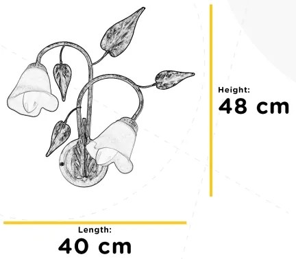 Aplică VANDA 2xE14/6W/230V ONLI