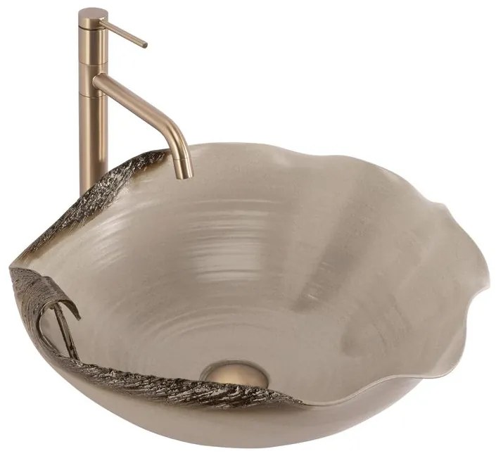 Lavoar ceramic pentru blat REA HM-22 Handmade ART