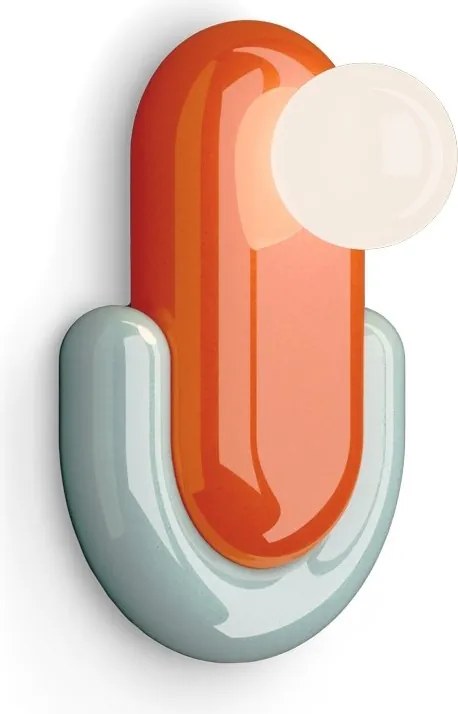 Aplica din ceramica design italian realizata manual Eclair