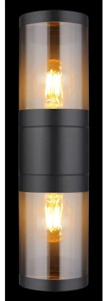 Aplică de exterior XELOO 2xE27/60W/230V IP44 Globo 32014-2BS