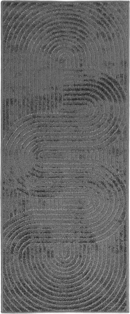 vidaXL Covoare de zonă PALMERAS Antracit 200 x 80 cm Poliester