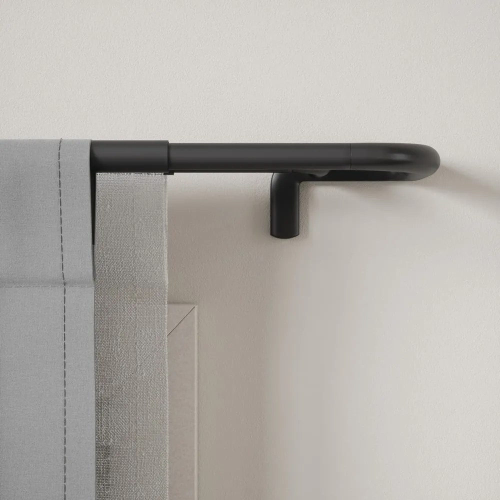Galerie de perdea 168 - 365 cm extensibilă/dublă din oțel Twilight – Umbra