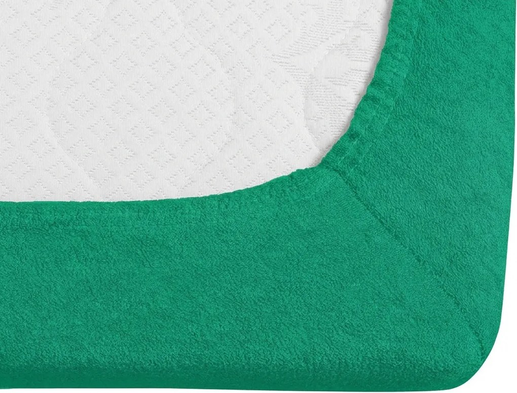 Cearsaf frote pentru patut copii PREMIUM 60x120 cm mentol