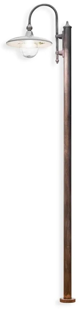 Stalp clasic pentru exterior realizata manual CAMPOBASSO, H-240cm