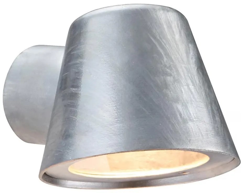 Aplică de exterior Nordlux ALERIA 1xGU10/35W/230V IP44 argintiu