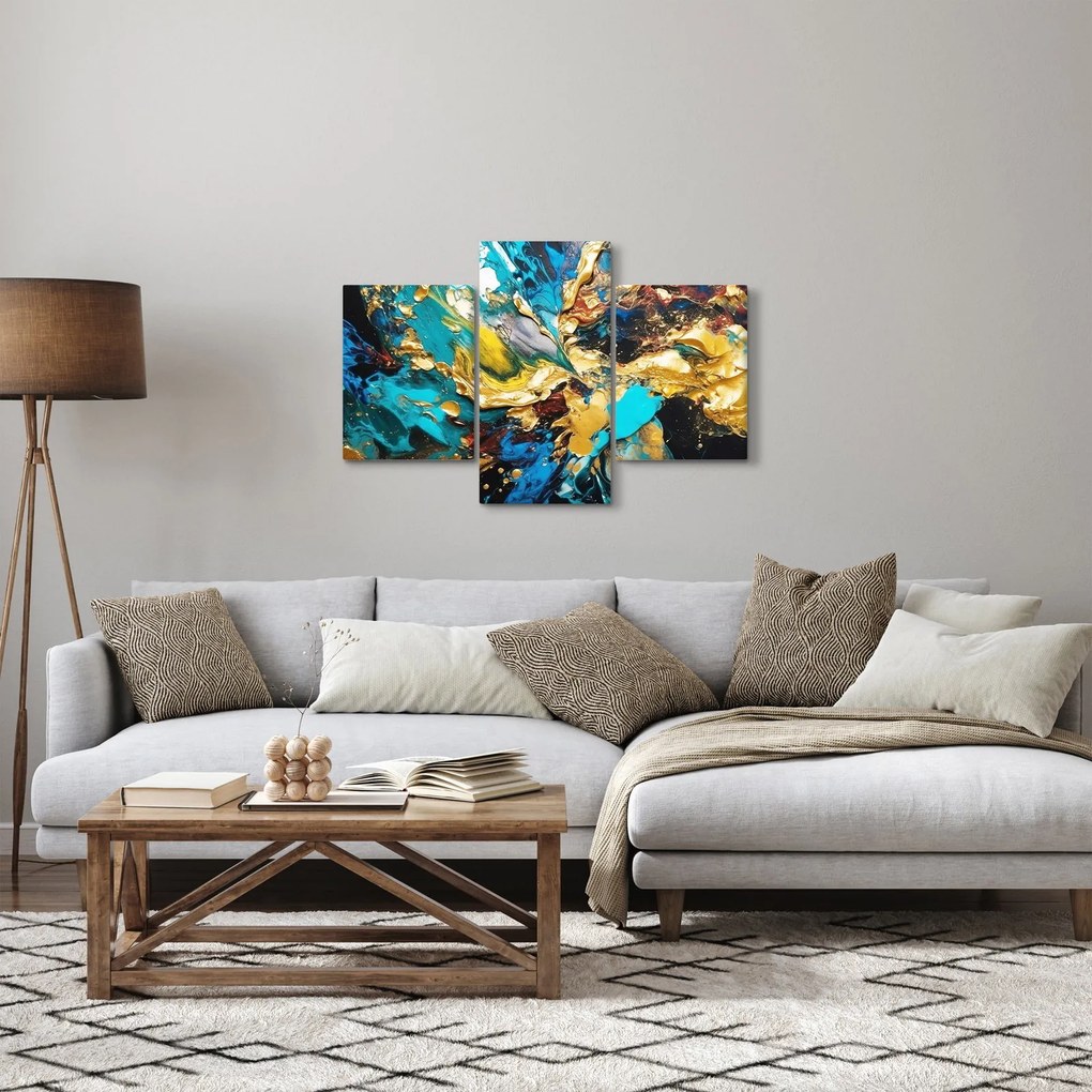 Tablou - Pictură în ulei texturată (90x60 cm)