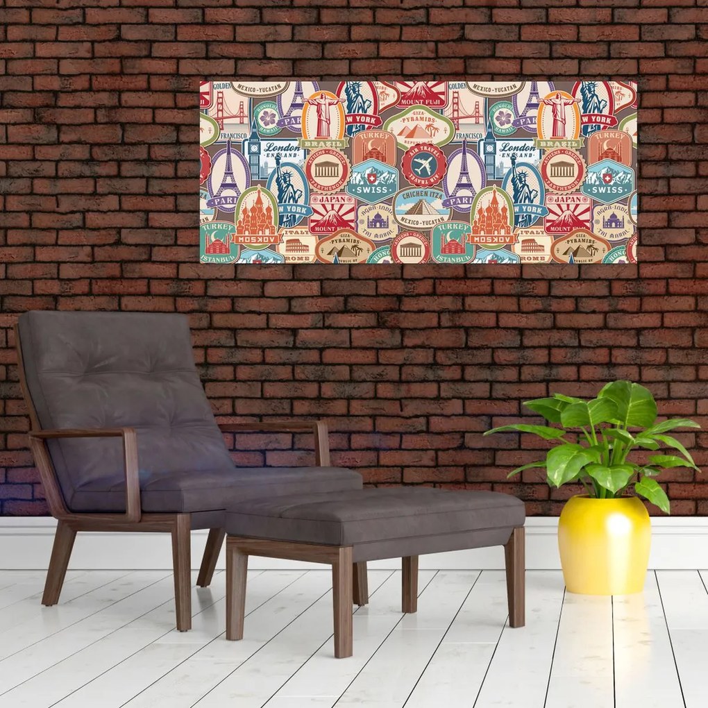 Tablou - Călătorul (120x50 cm)