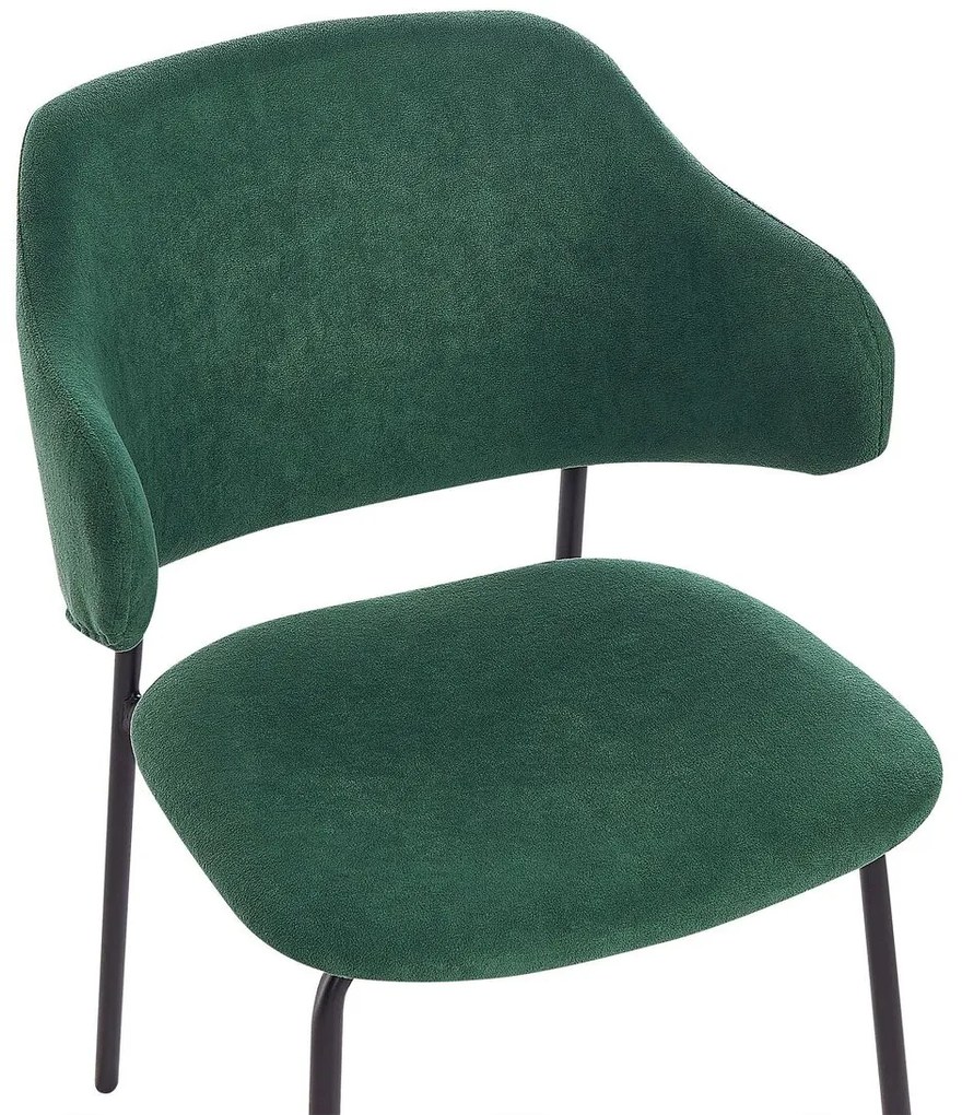 Set 2 buc scaune de sufragerie Kenza (verde). 1080653