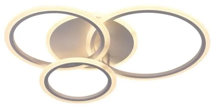 Lustră LED dimabilă aplicată LED/40W/230V alb + telecomandă