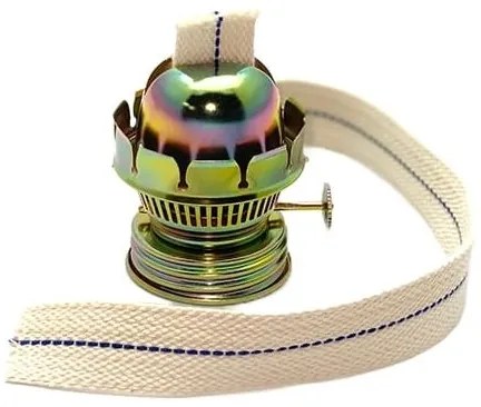 Lampă cu gaz lampant MONIKA 34 cm verde-pădure carouri