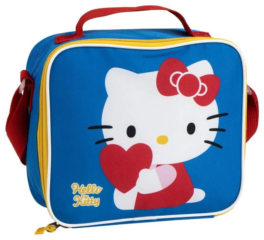 Hello Kitty Blue geantă termo de prânz 24 cm