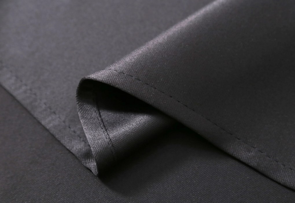 2x draperie neagra OXFORD 140x250 cm