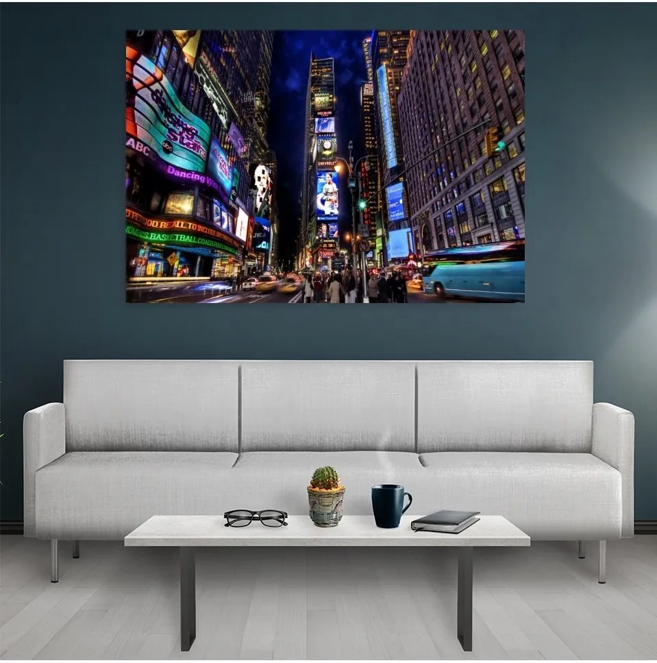 Tablou canvas Times Square 120x80 cm