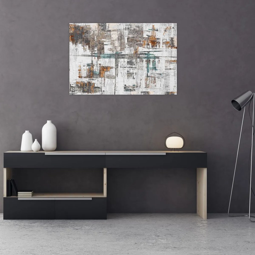 Tablou - Mișcări abstracte (90x60 cm)