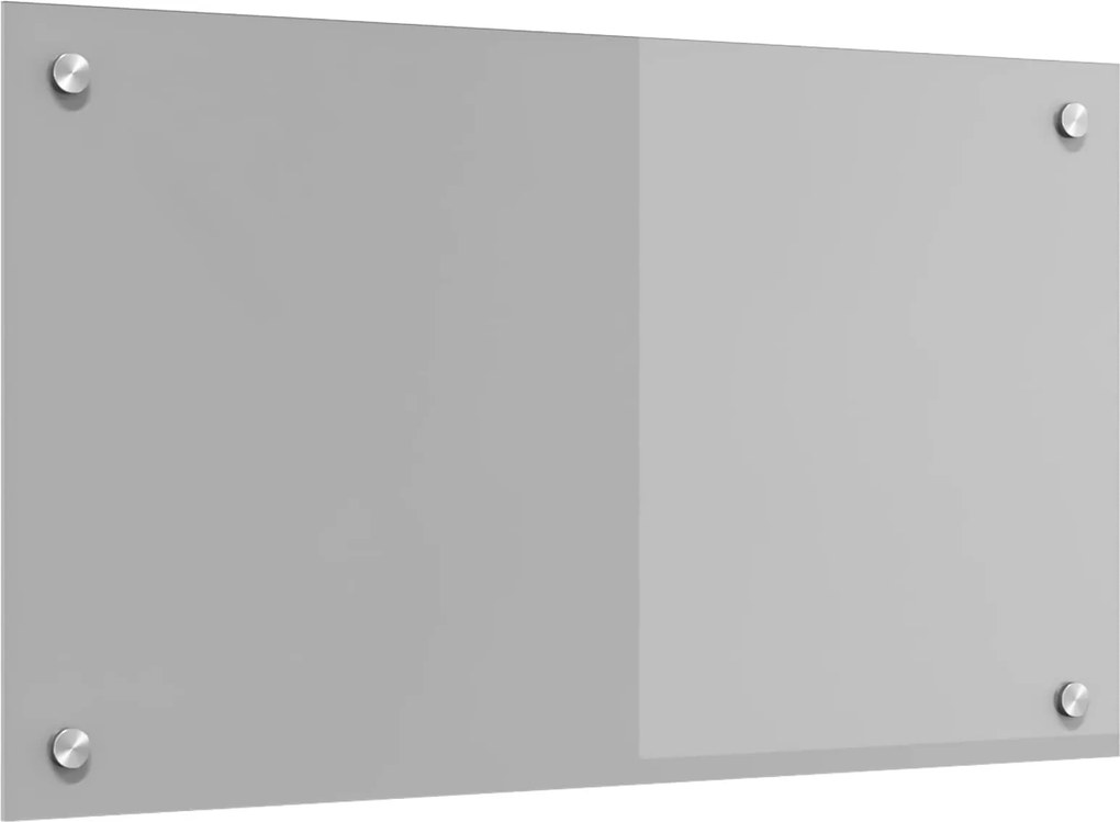 vidaXL Panou de bucătărie Gri deschis 70 x 40 cm sticlă securizată