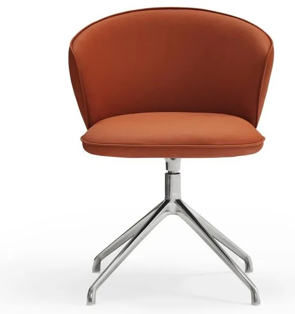 Set de scaune de sufragerie portocaliu 2 buc. tapițat Add – Teulat