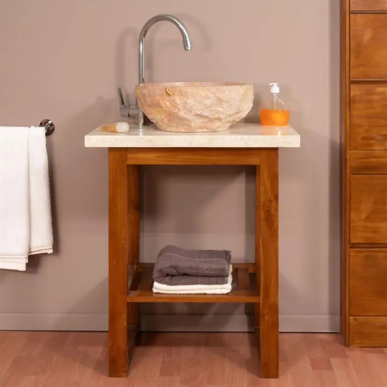 Lavoar din piatră naturală Savona, Ø 35 - 40 cm