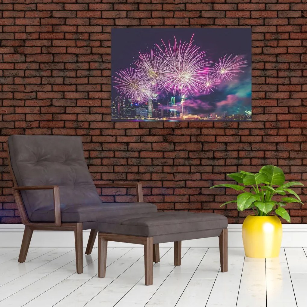 Tablou cu artificii (90x60 cm)