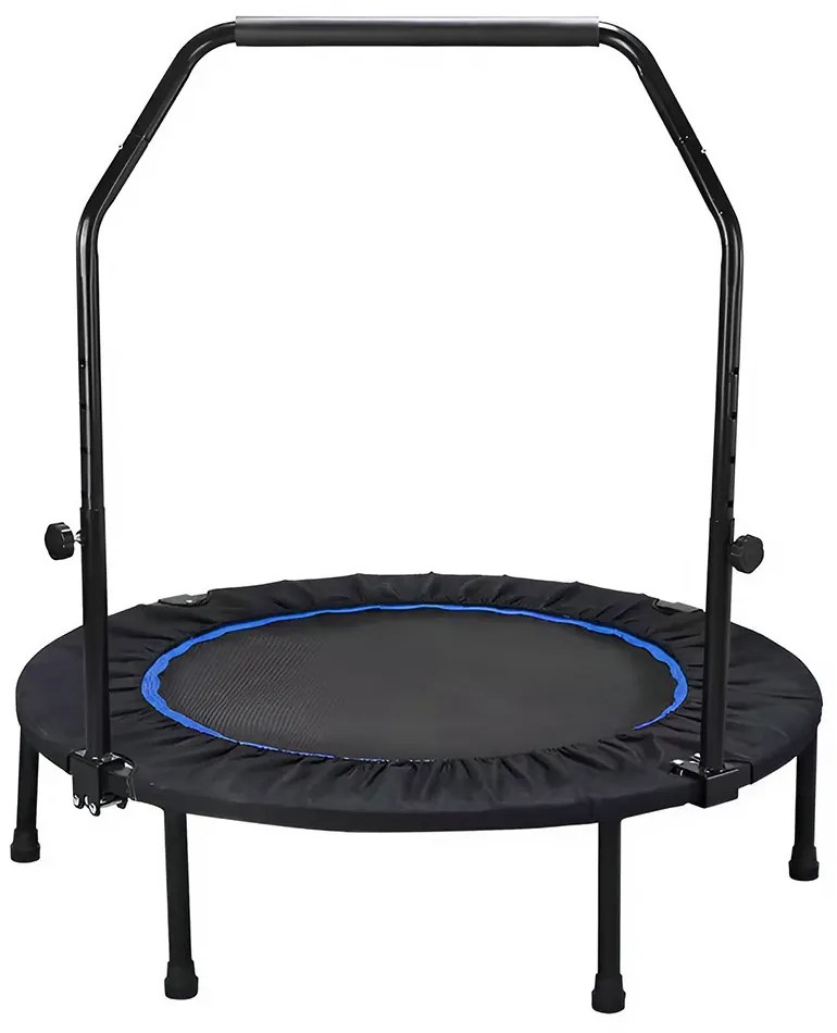 Trambulin de fitness cu mânere