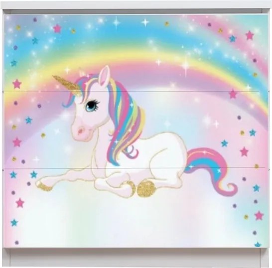 Comoda 3 sertare Unicorn-2
