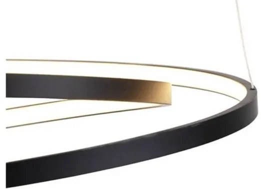 Lustră LED dimabilă pe cablu ROMAN LED/30W/230V neagră Paul Neuhaus 2472-18