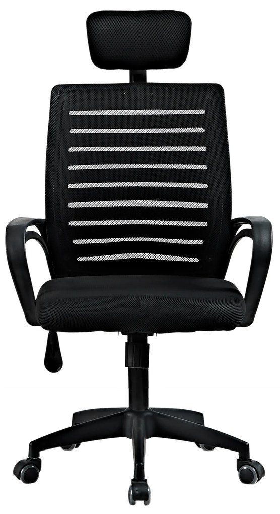 Scaun de birou, negru, TORES