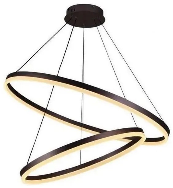 Lustră LED dimabilă pe cablu LED/100W/230V 3000-6500K + telecomandă