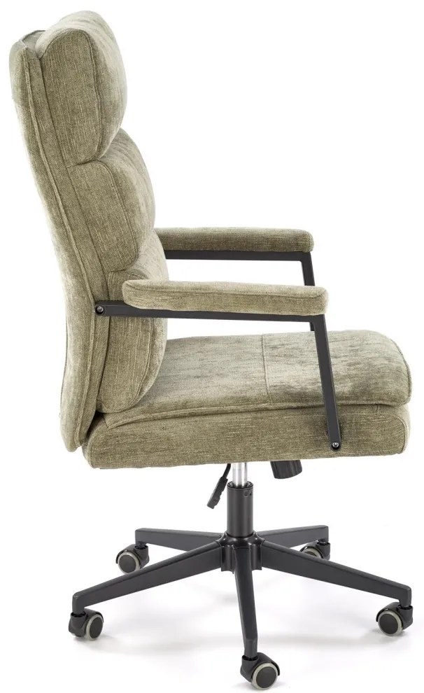 Scaun de birou Adriano stofa olive H110 cm