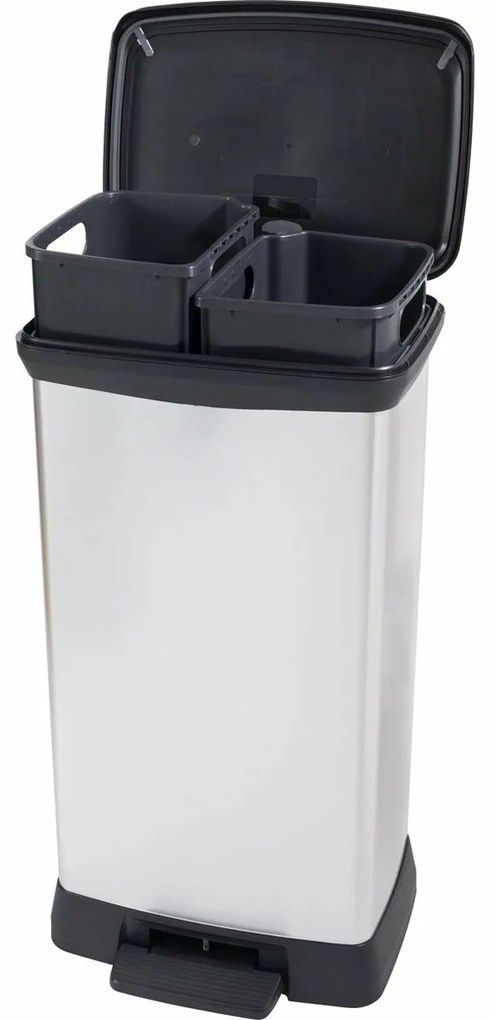 Coș cu pedală Curver DECO BIN, 23 + 23 l