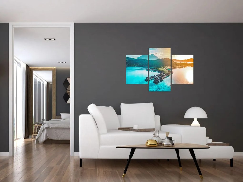 Tablou - Bora Bora (90x60 cm)