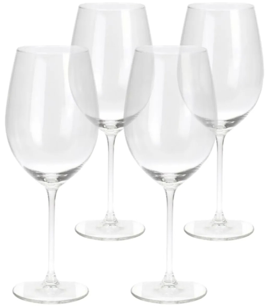 Set de pahare pentru vin roșu Sunset 540 ml, 4buc.