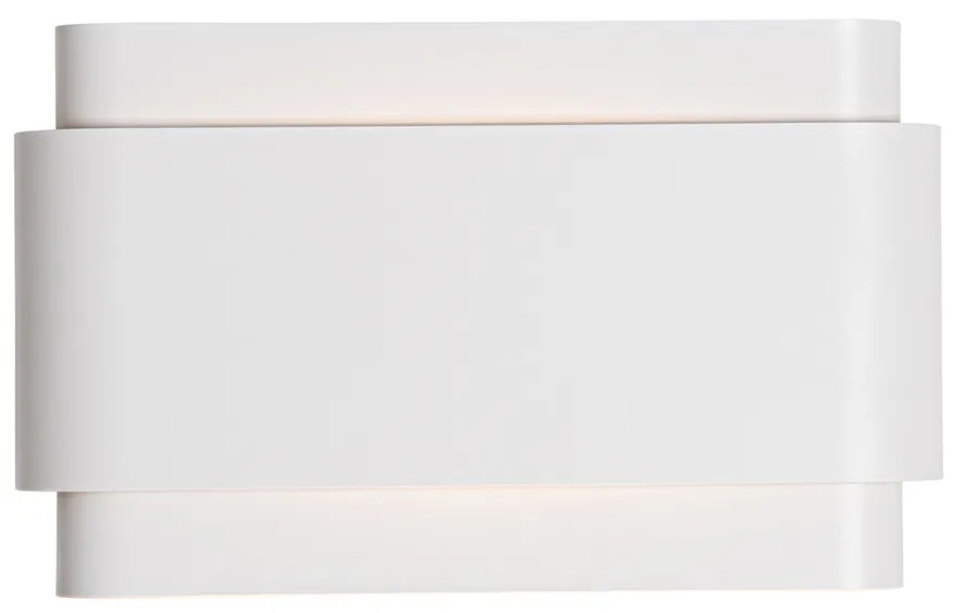 Aplică industrială albă cu 2 lumini - Coen