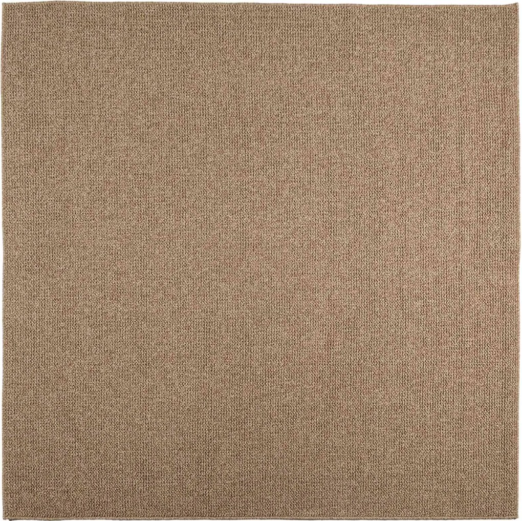 vidaXL Covoare de zonă Pătrat AGIRA natural 240 x 240 cm Poliester