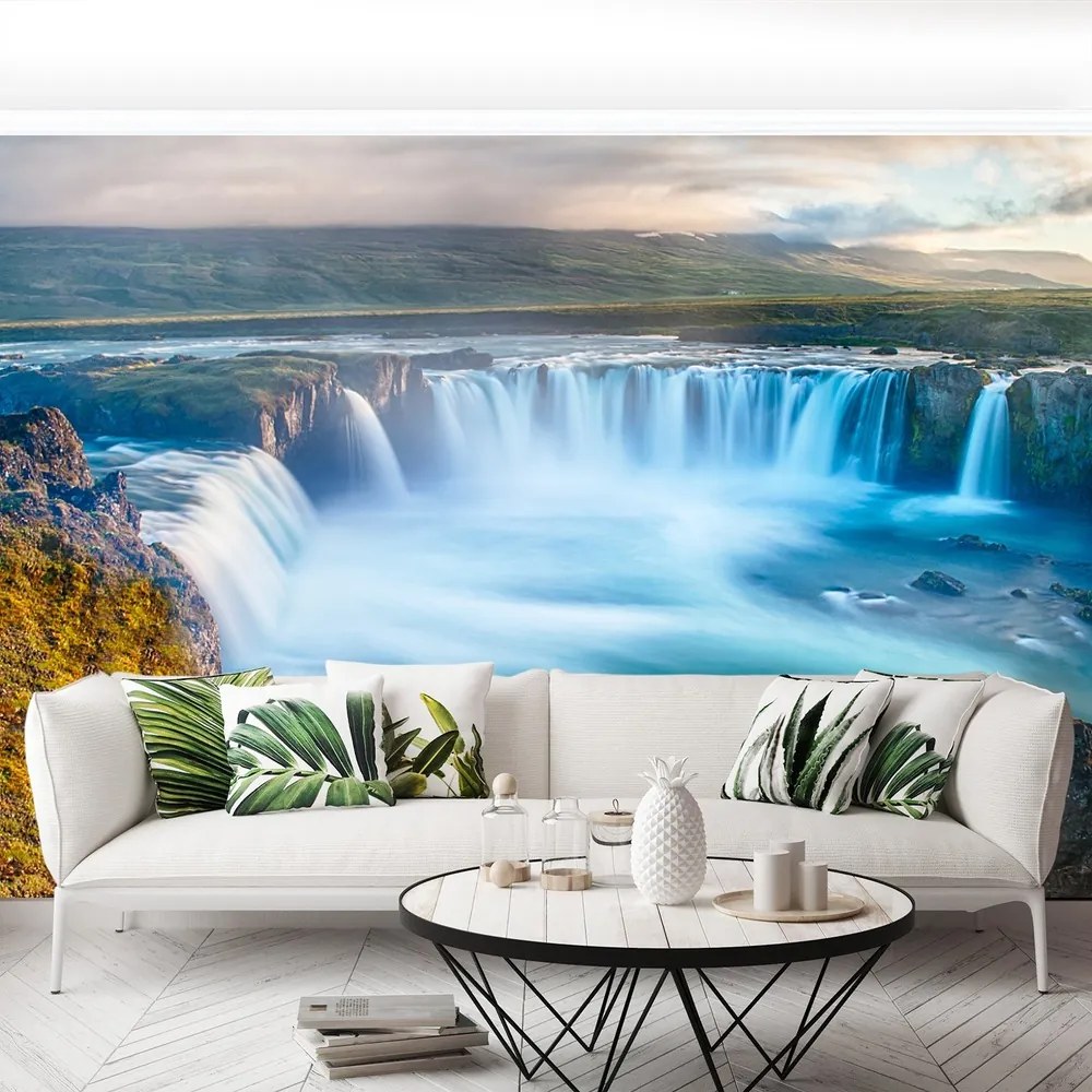 Fototapet Islanda Cascada