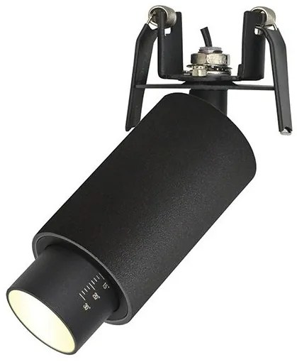 Corp incastrabil LED Zoomable Spot negru