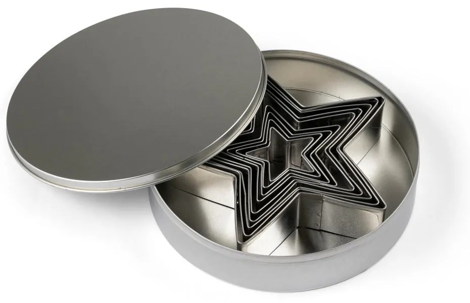 Forme de aluat 9 buc. cu model de Crăciun Star – Blomsterbergs