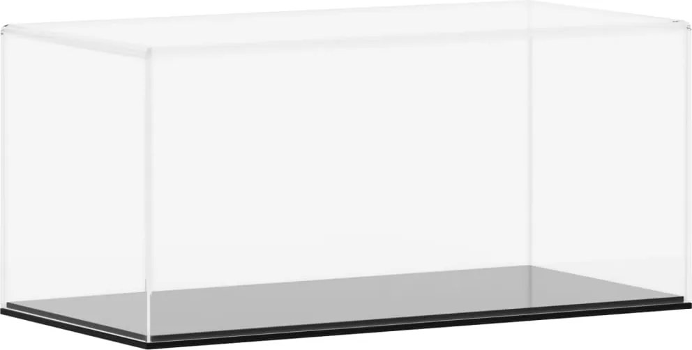 vidaXL Cutie de prezentare, transparent, 30x15x14 cm, acril