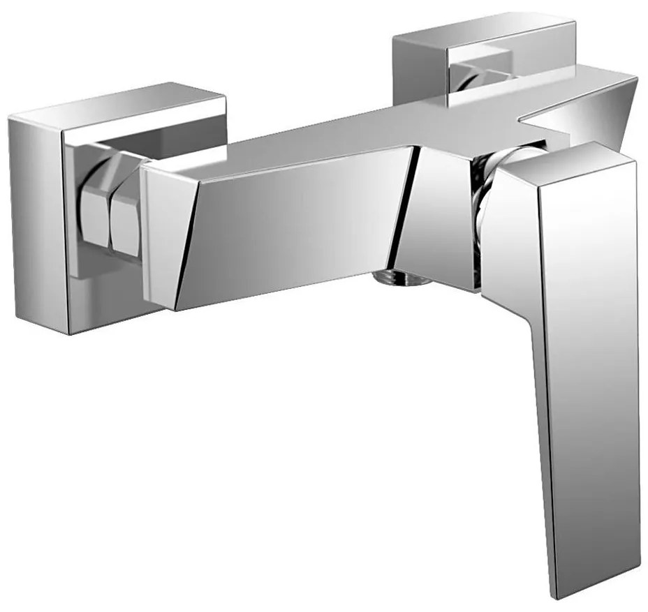 Baterie de duș Aqualine RITMO crom lucios