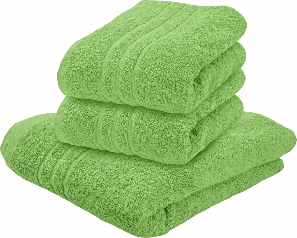 Prosop de baie CLASSIC COLOR 70 x 140 cm verde, 100% bumbac