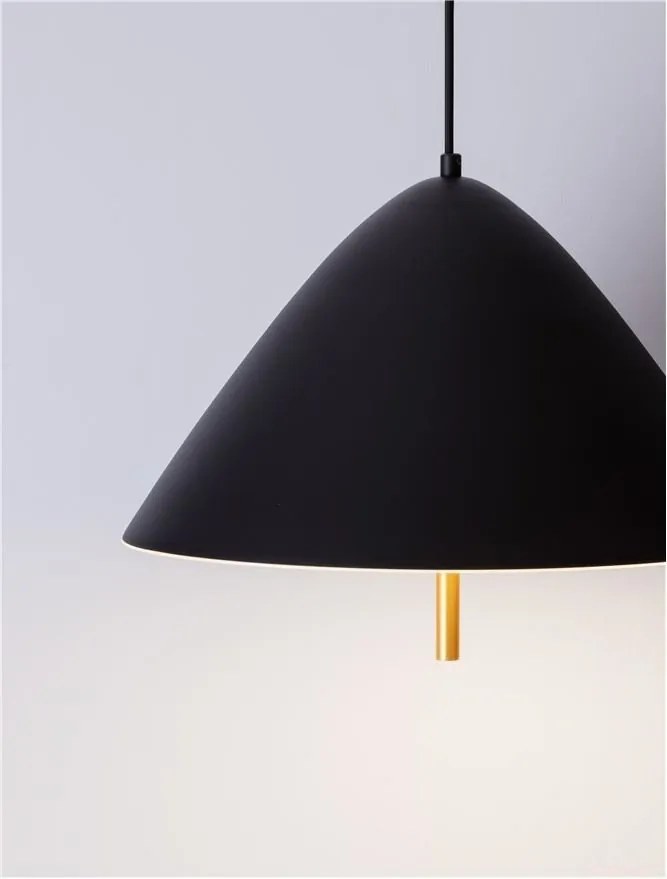 Lustra/Pendul LED design modern OROS negru