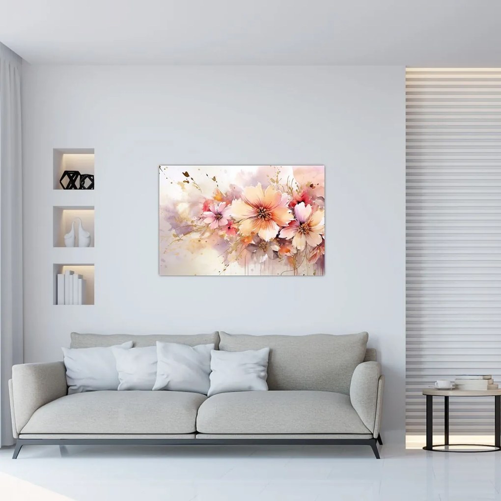 Tablou - Flori (90x60 cm)