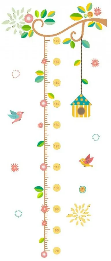 Sticker perete Grow up birds