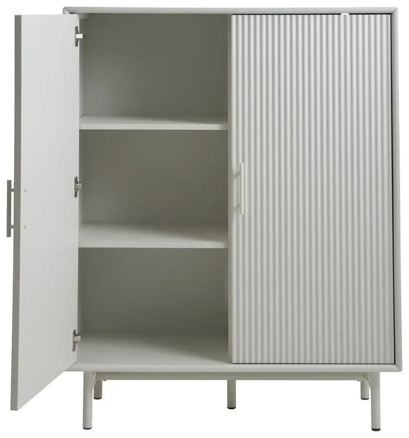 Dulap gri 100x125x40 cm Palma – Unique Furniture