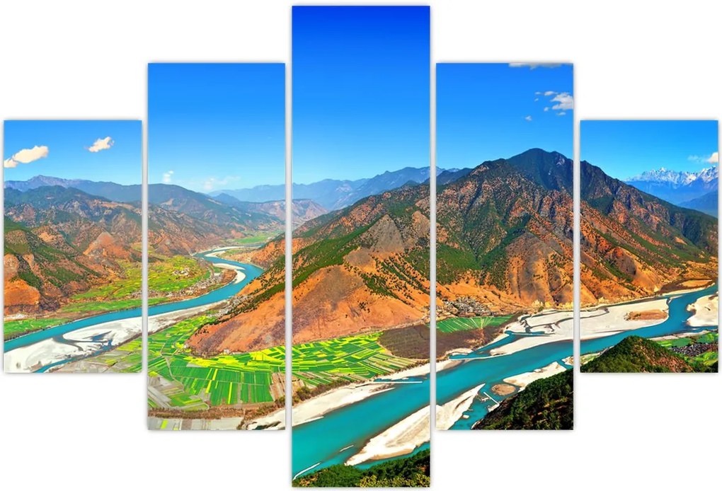 Tablou - Râul Yangtze (150x105 cm)