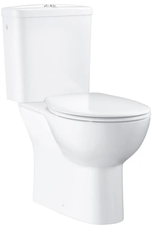 GROHE 39346000 - Vas WC pe pardoseală BAU cu evacuare verticală, ceramică/alb