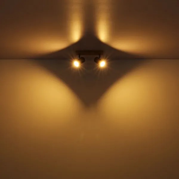 Spot ROBBY 2xGU10/35W/230V gri/maro Globo 57911-2G