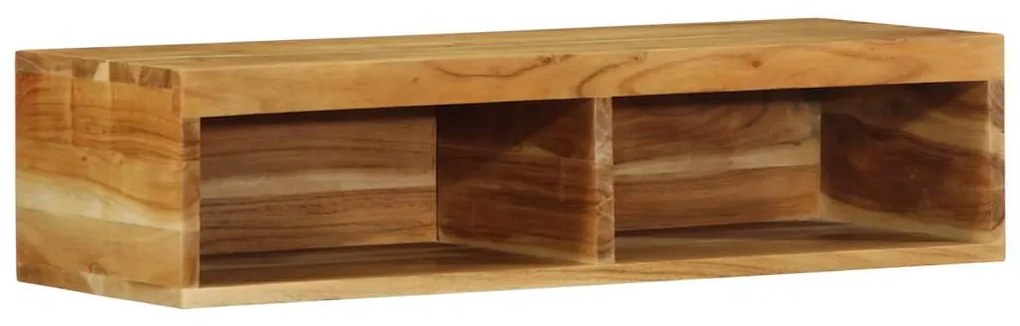 vidaXL Dulap TV montat pe perete 80x30x19 cm, lemn masiv de acacia