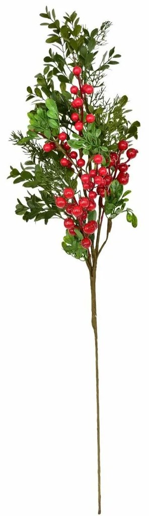 Ramură de Crăciun decorată Navara, 70 cm